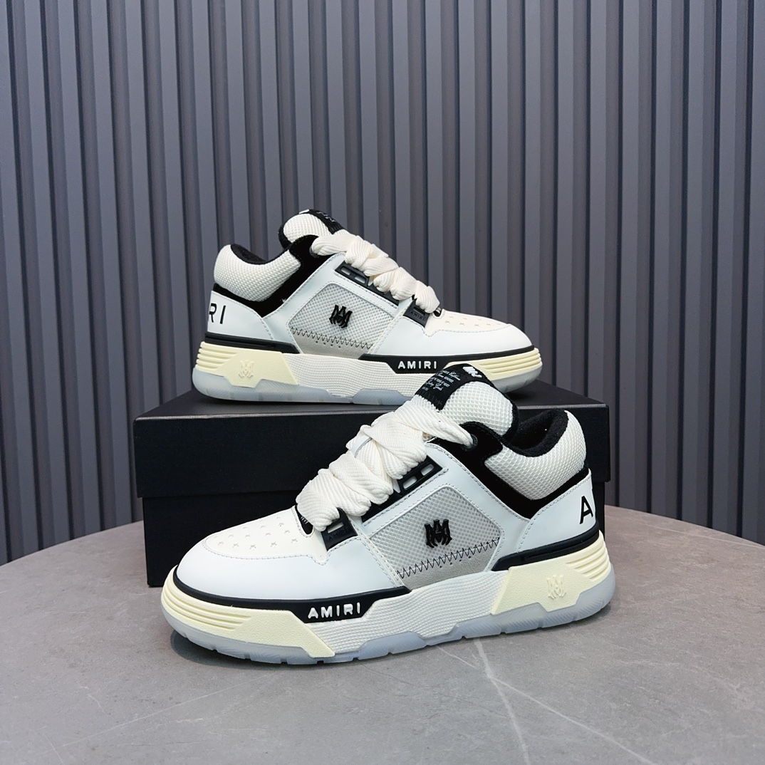 AMIRI Low-Top Sneakers White/Black