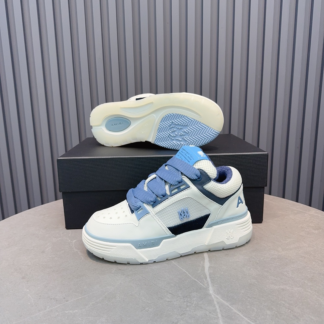 AMIRI Low-Top Sneakers Blue/White