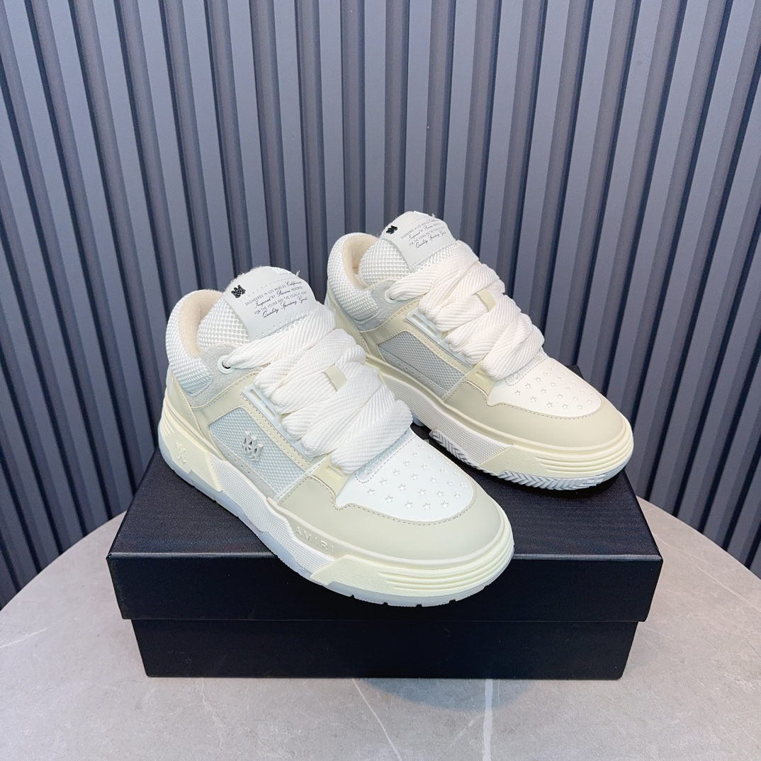 Amiri Low-Top Sneaker Cream