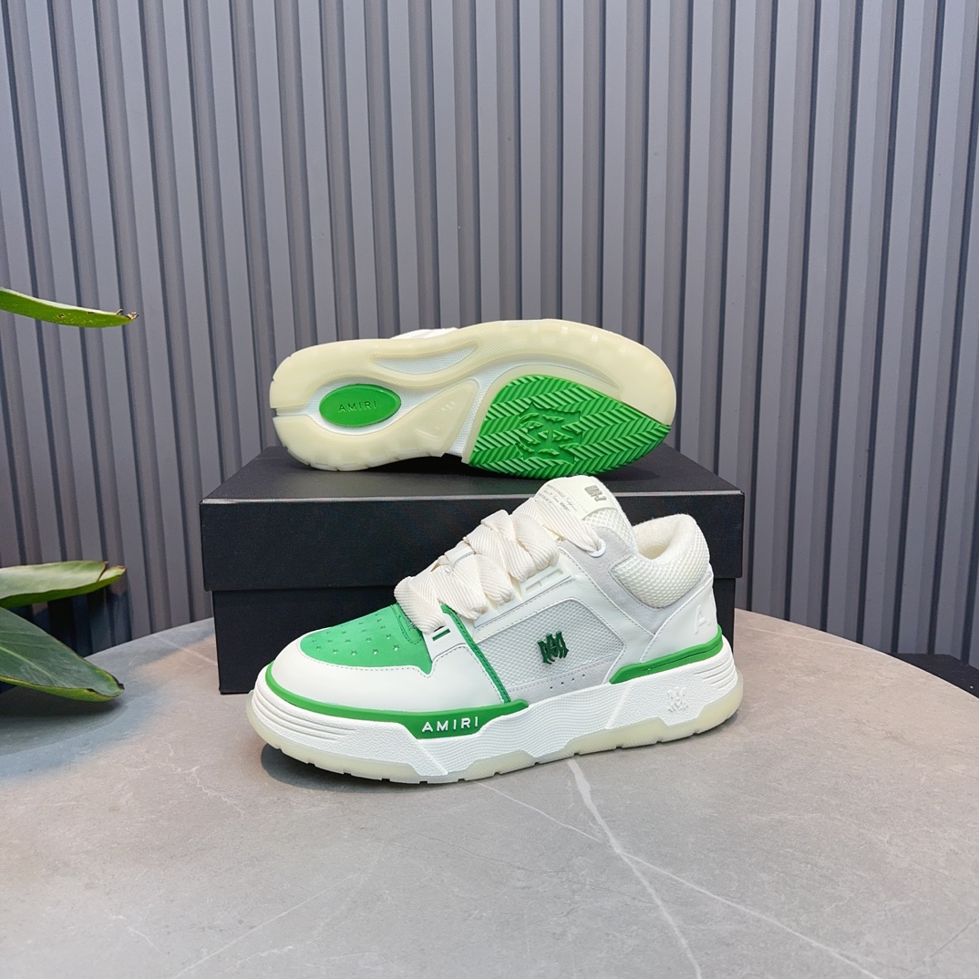 AMIRI Low-Top Sneakers White/Green