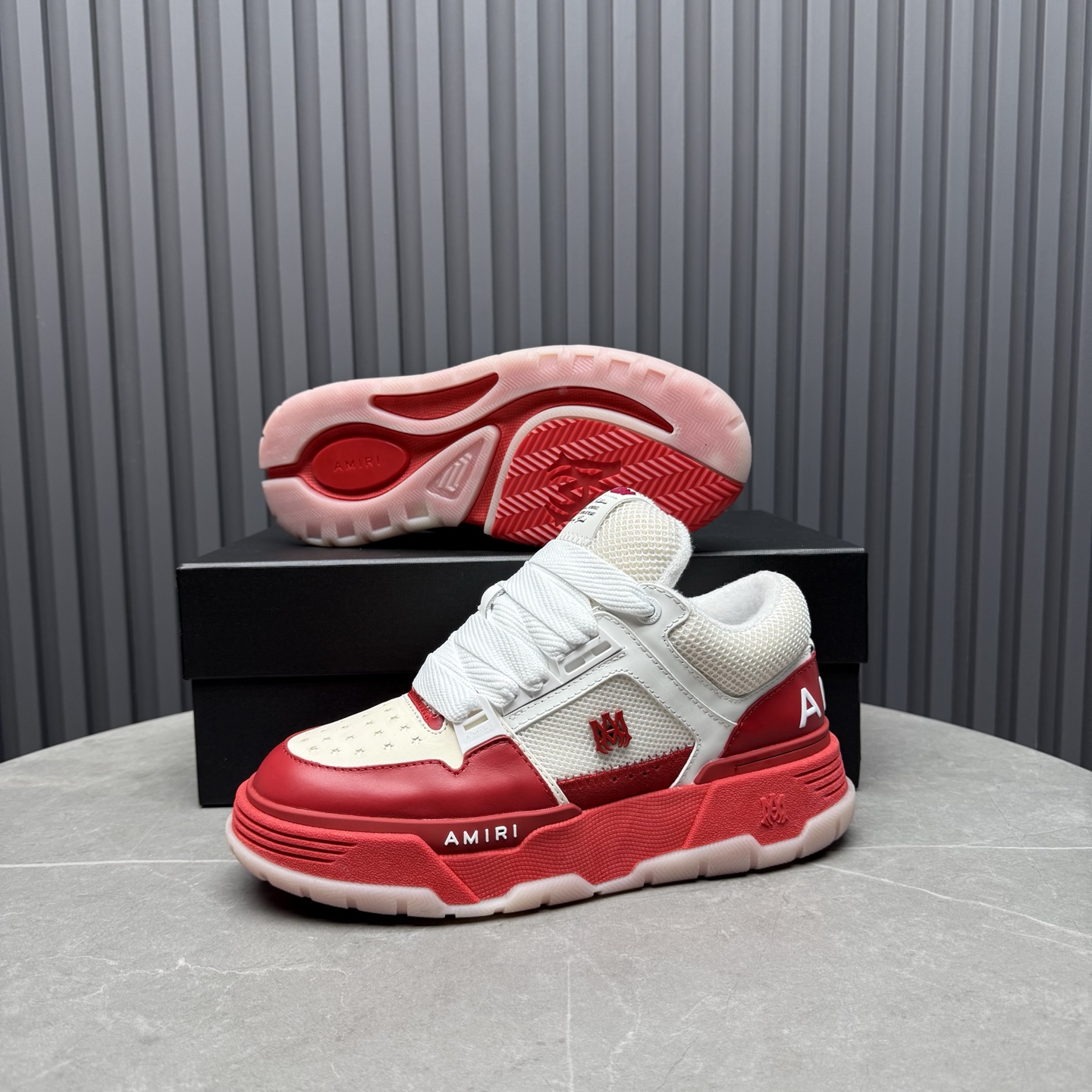Amiri Low-Top Sneakers Red