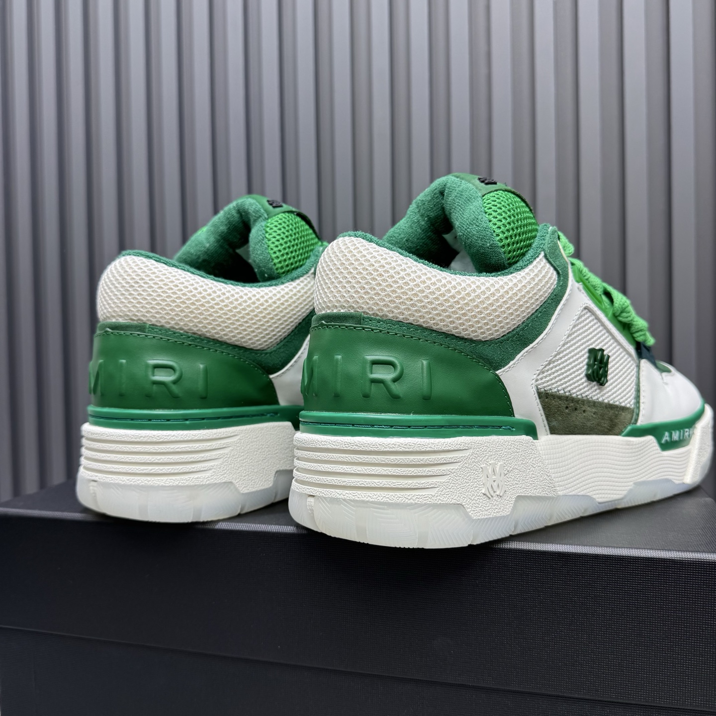 AMIRI Low-Top Sneakers Green/White