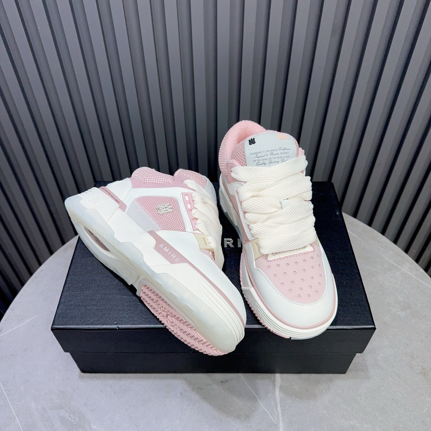 Amiri Low-Top Sneakers Pink