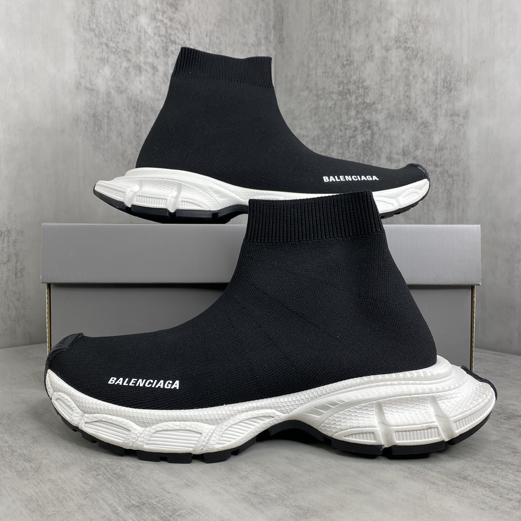 Balenciaga 3XL Sock Runner Black/White