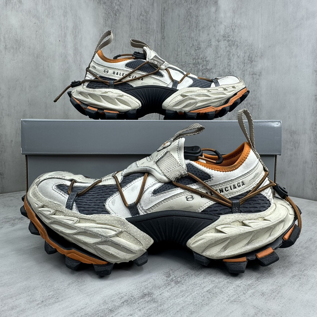 Balenciaga 15th Track Sneaker White/Orange