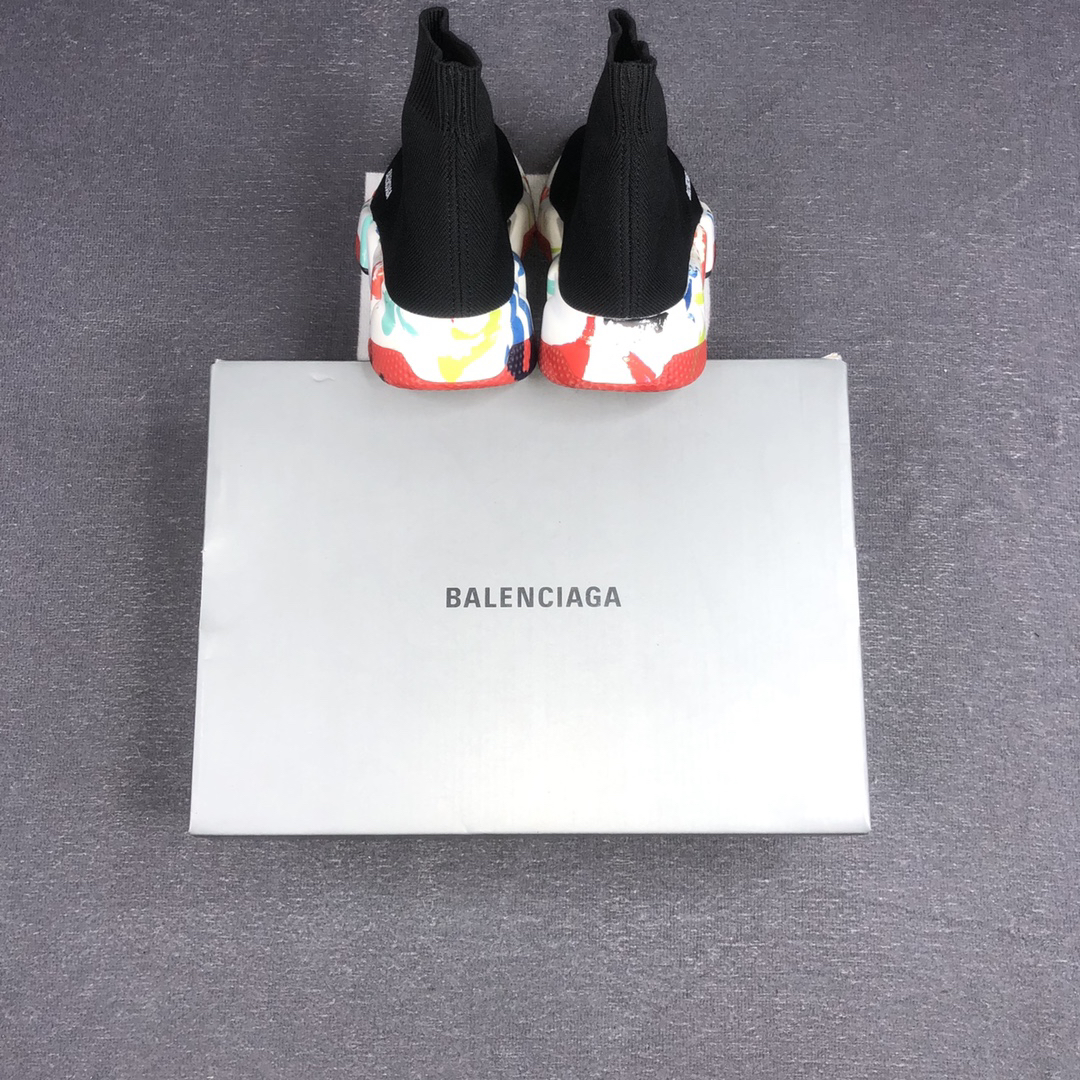 Balenciaga Speed Sock Sneakers Multi-Color