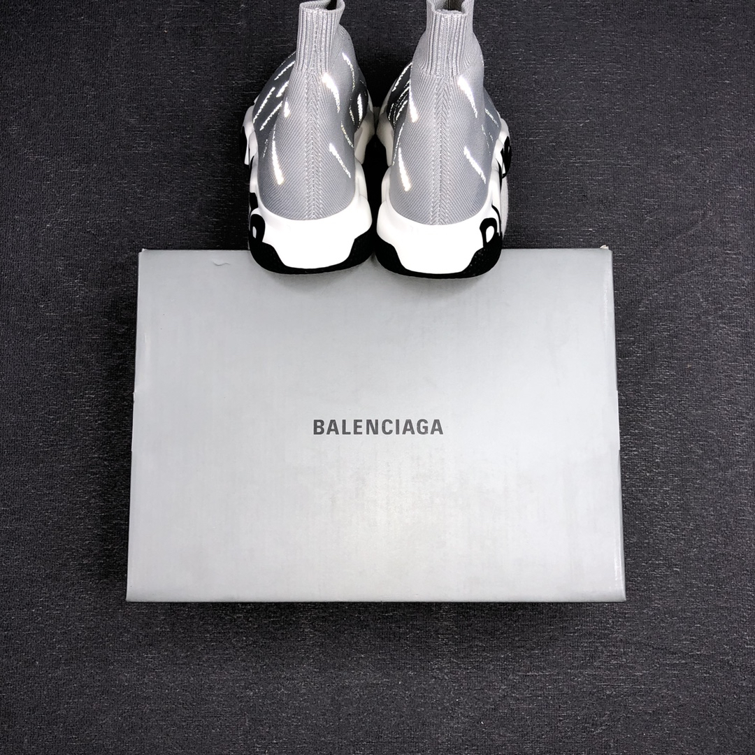 Balenciaga Speed Sock Sneakers Gray