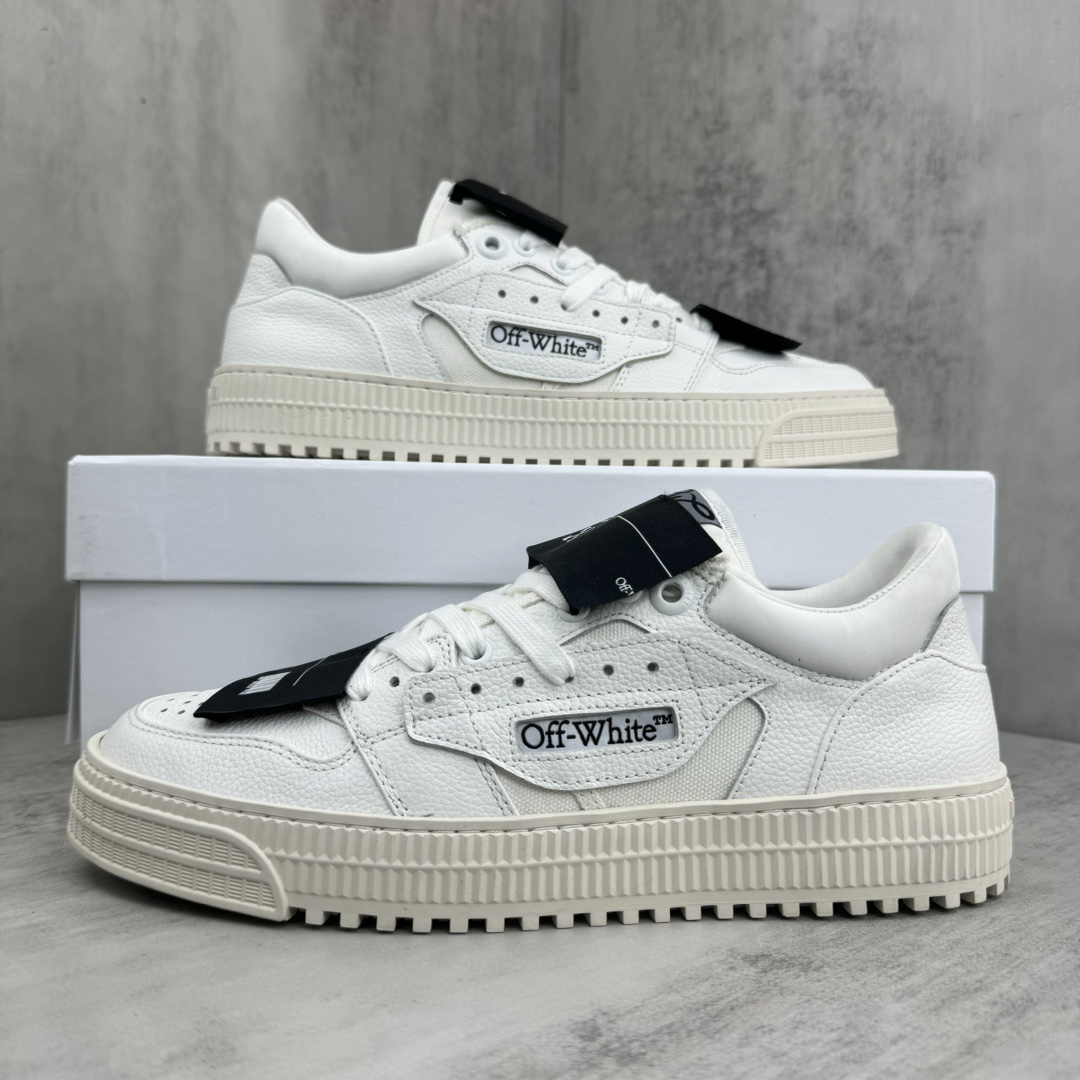 Off-White Low Vulcanized Sneakers White