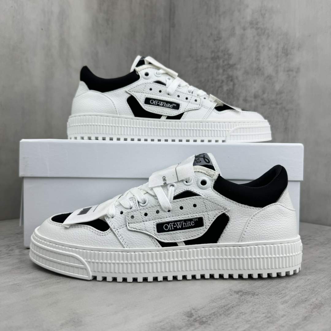 Off-White Low Vulcanized Sneakers White/Black