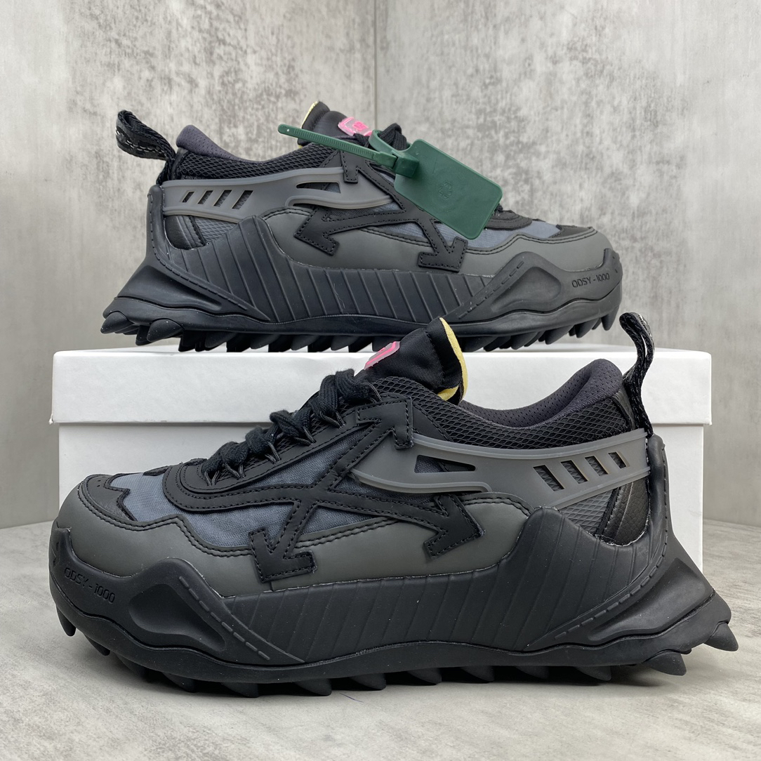 Off-White ODSY 1000 Trail Sneakers Black/Grey