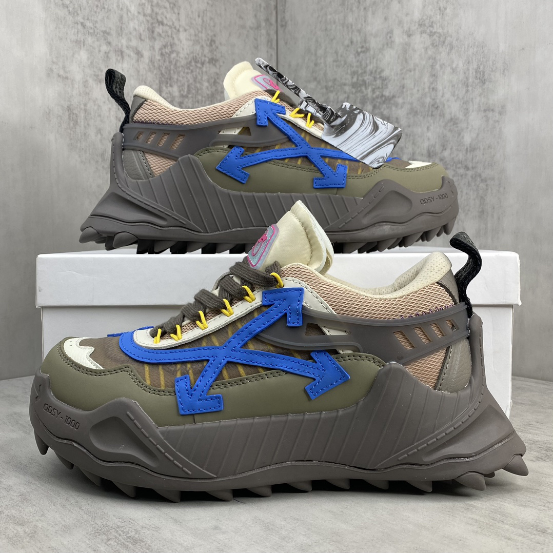 Off-White ODSY-1000 Trail Sneakers Multi-Color