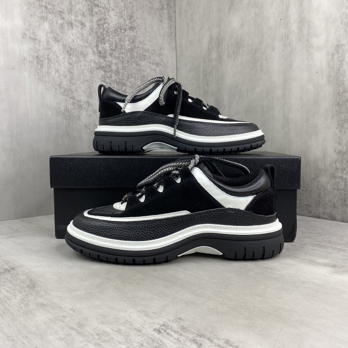 Chanel Panda Low Sneakers Black/White