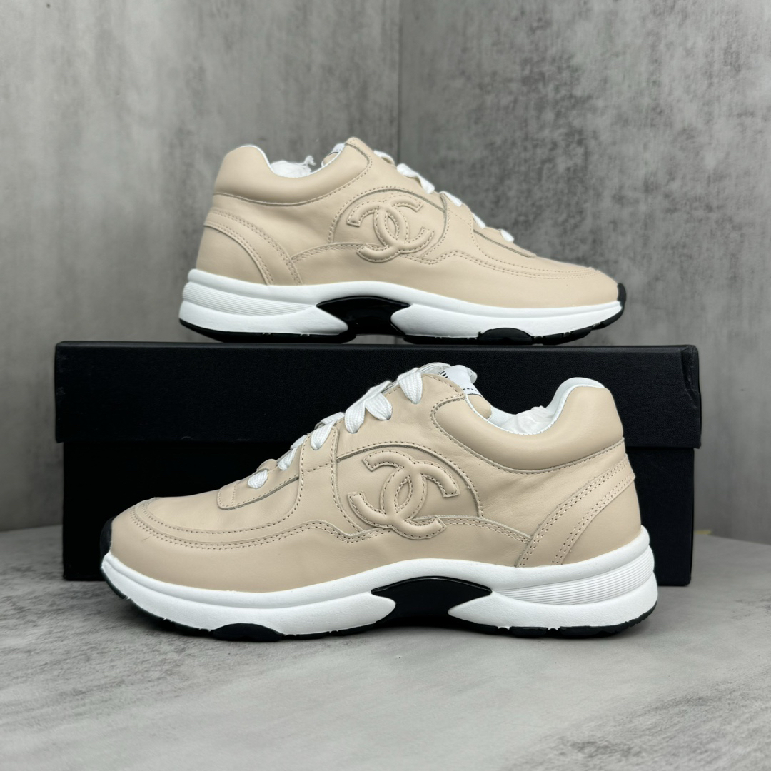 Chanel 24SS Chunky Sneakers Beige