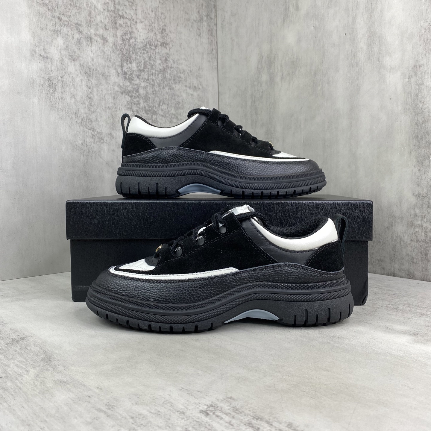 Chanel Panda Chunky Sneakers Black/White