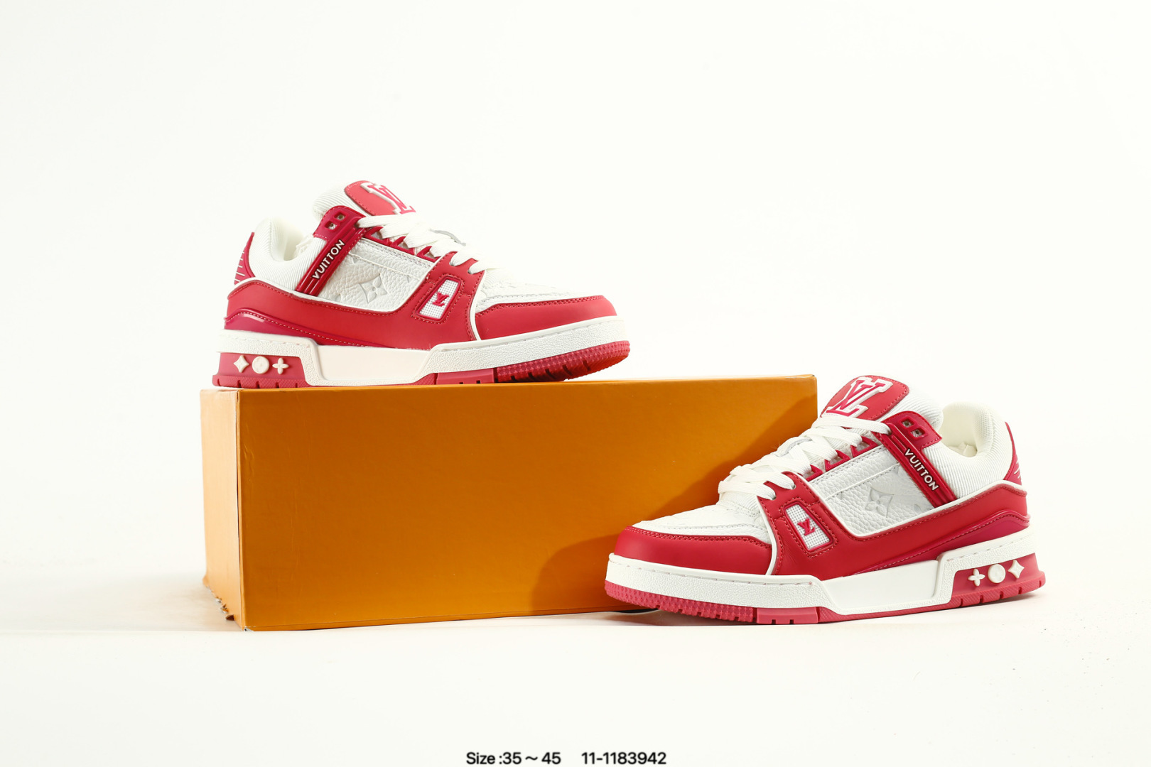 Louis Vuitton LV Skate Sneaker Red/White