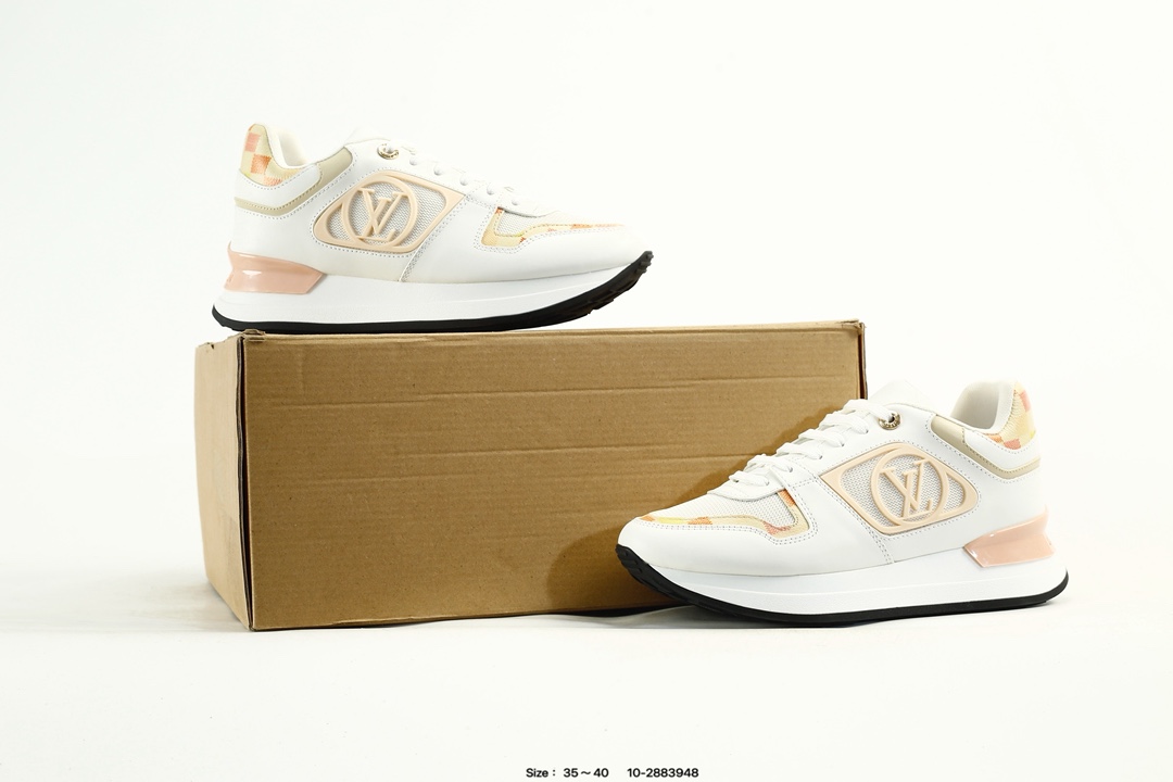 Louis Vuitton Run Away Sneakers White