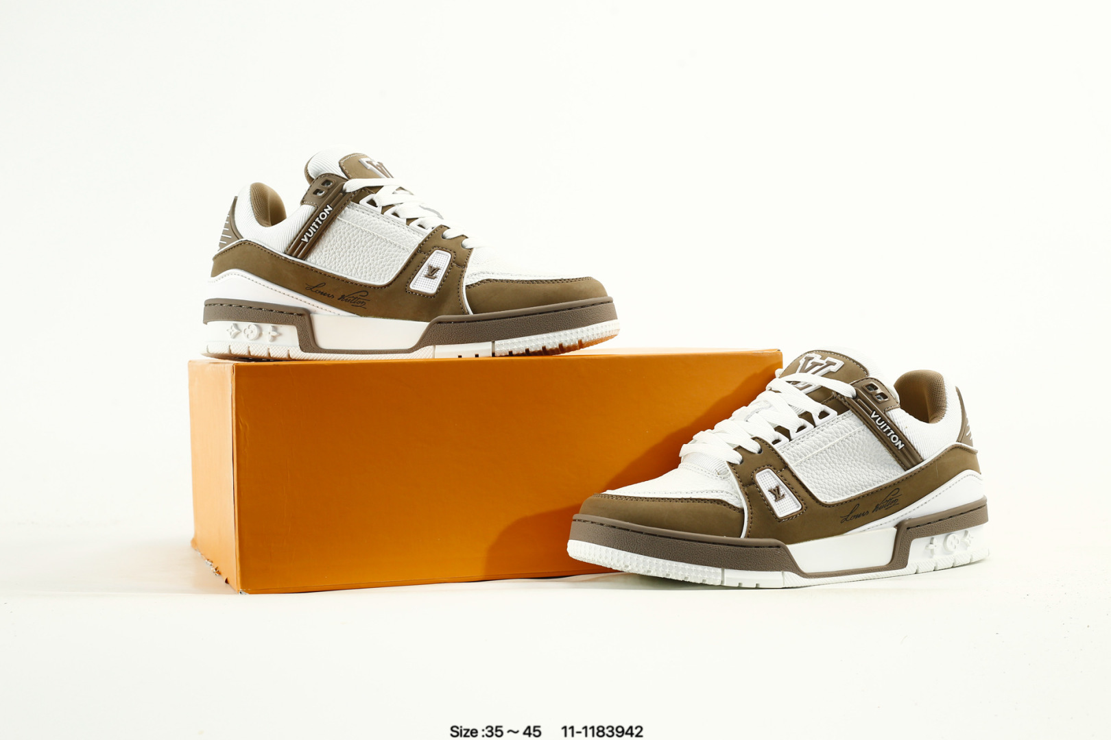 Louis Vuitton LV Skate Sneaker White/Brown