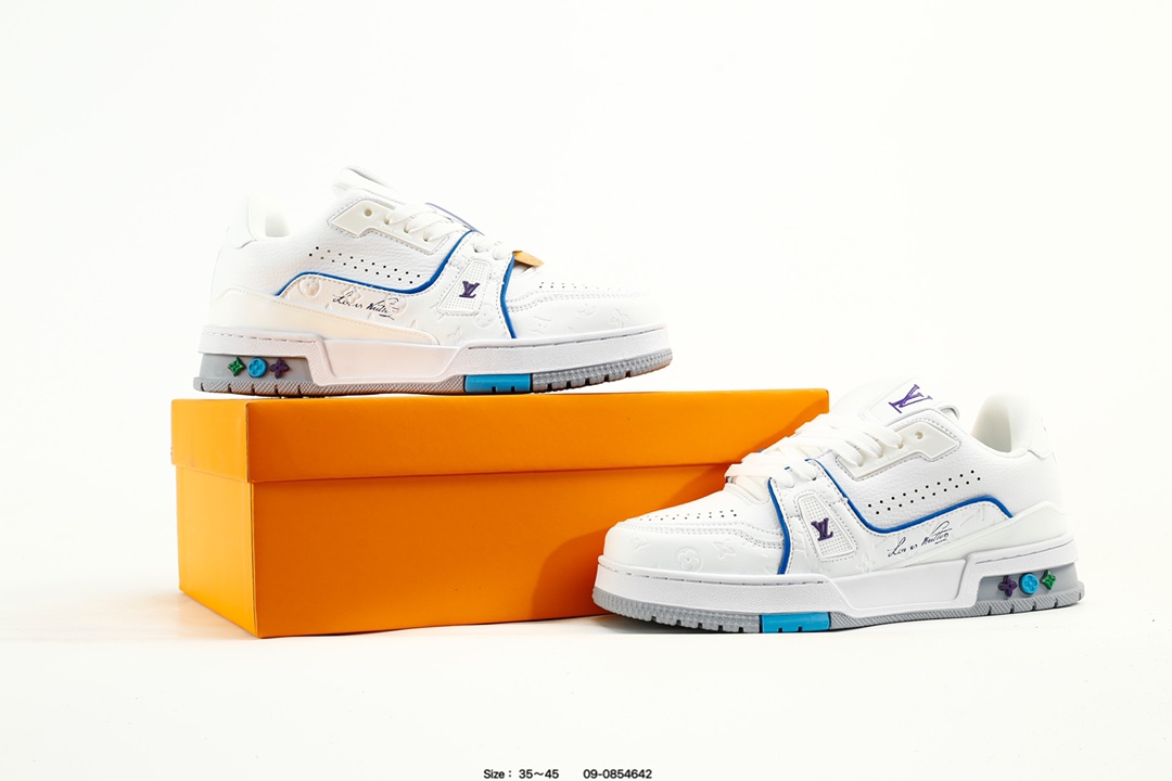 Louis Vuitton Trainer Low Sneakers Multi-Color