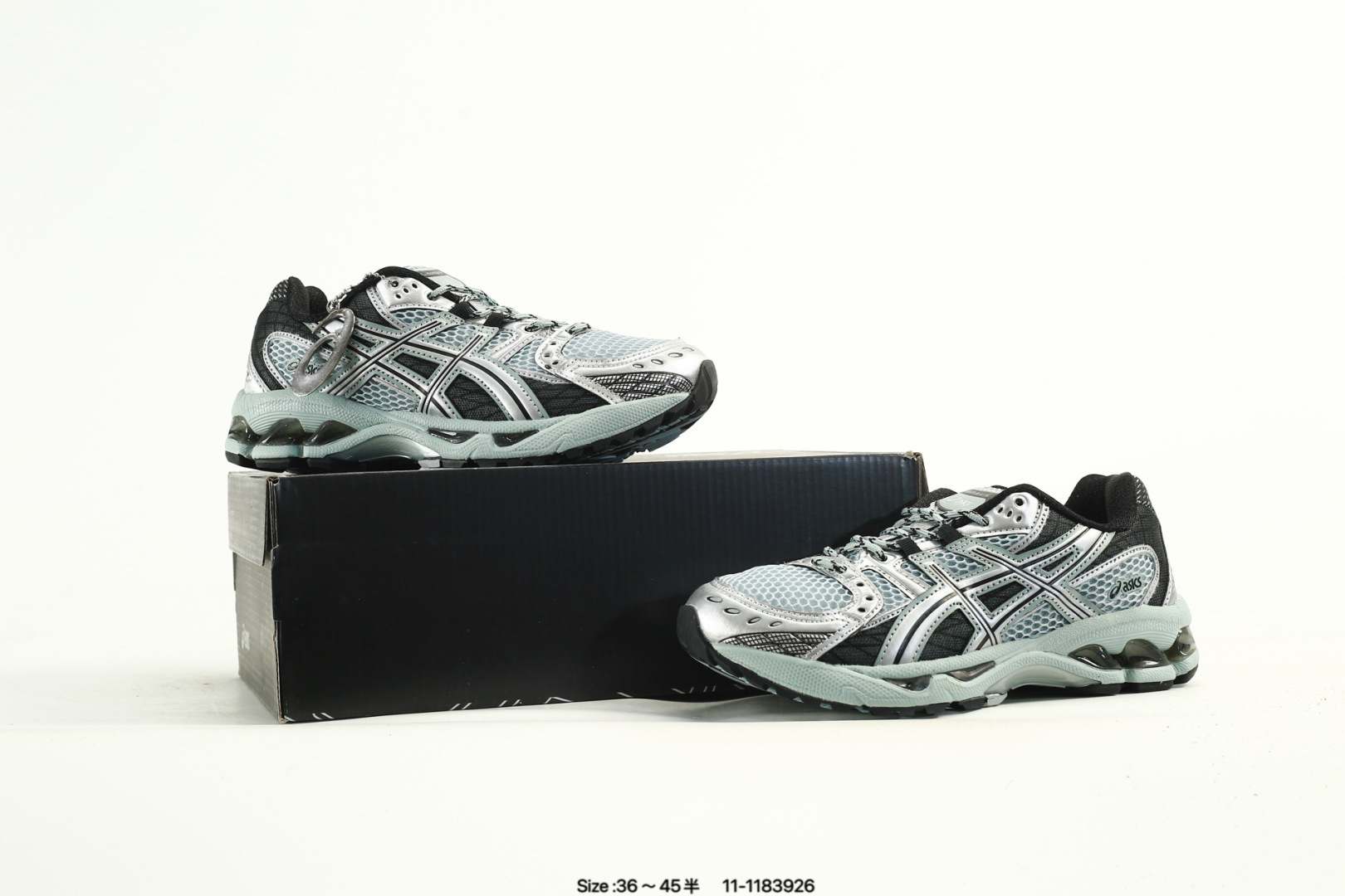 Asics GEL-Nimbus 10.1 Retro Runners Silver/Black