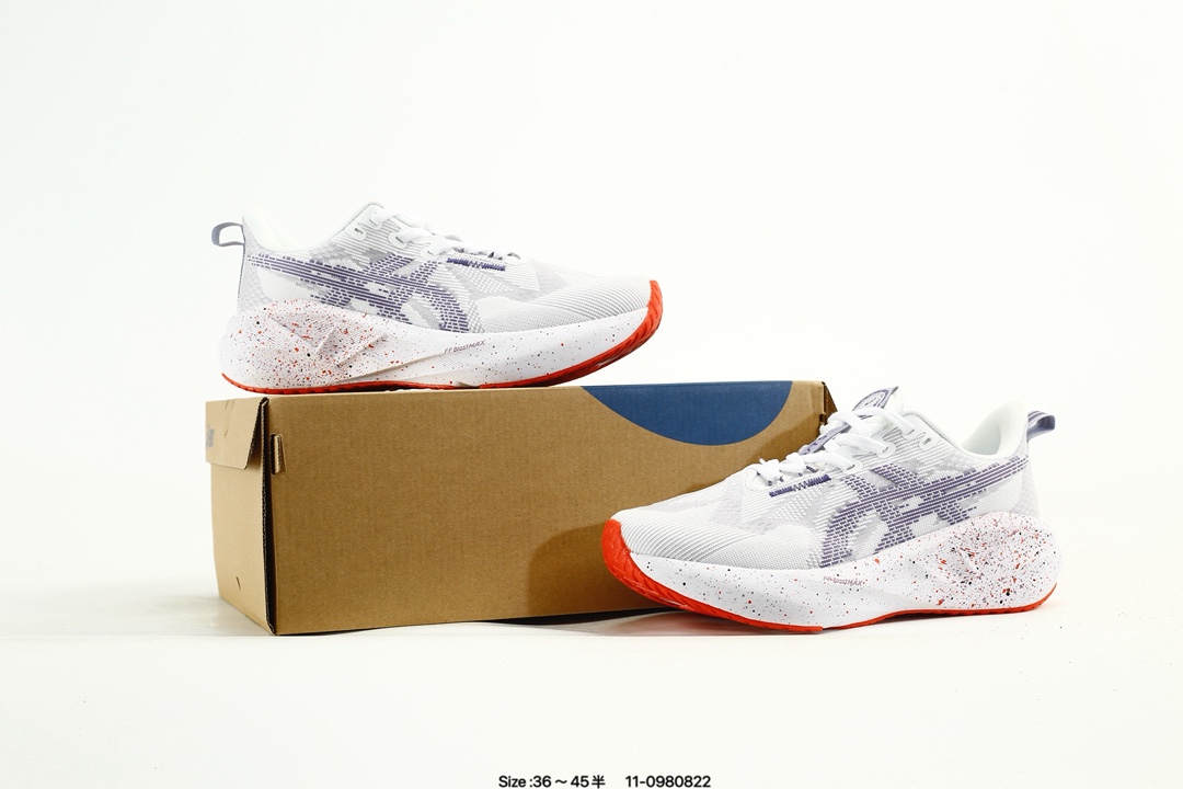 Asics GT-1000 13 GTX Trail Shoes White/Purple/Orange