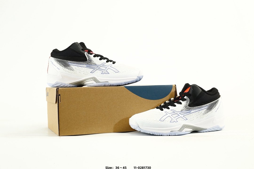 Asics V-SWIFT FF MT 4 Volleyball Shoes White/Grey