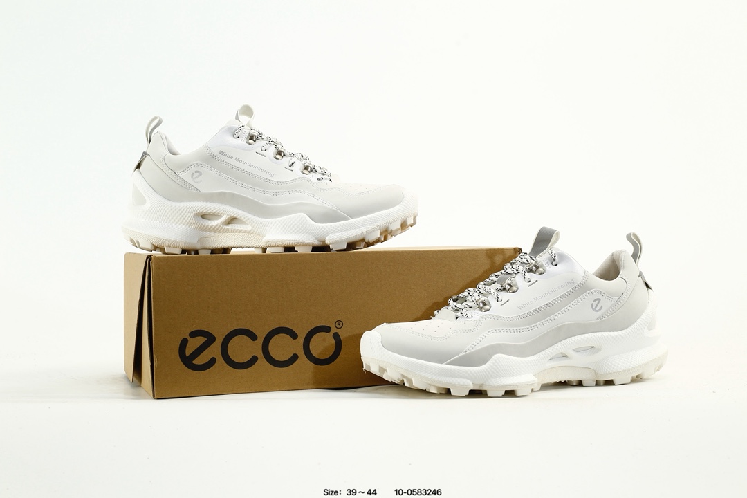 ECCO Breathable Chunky Sneaker White