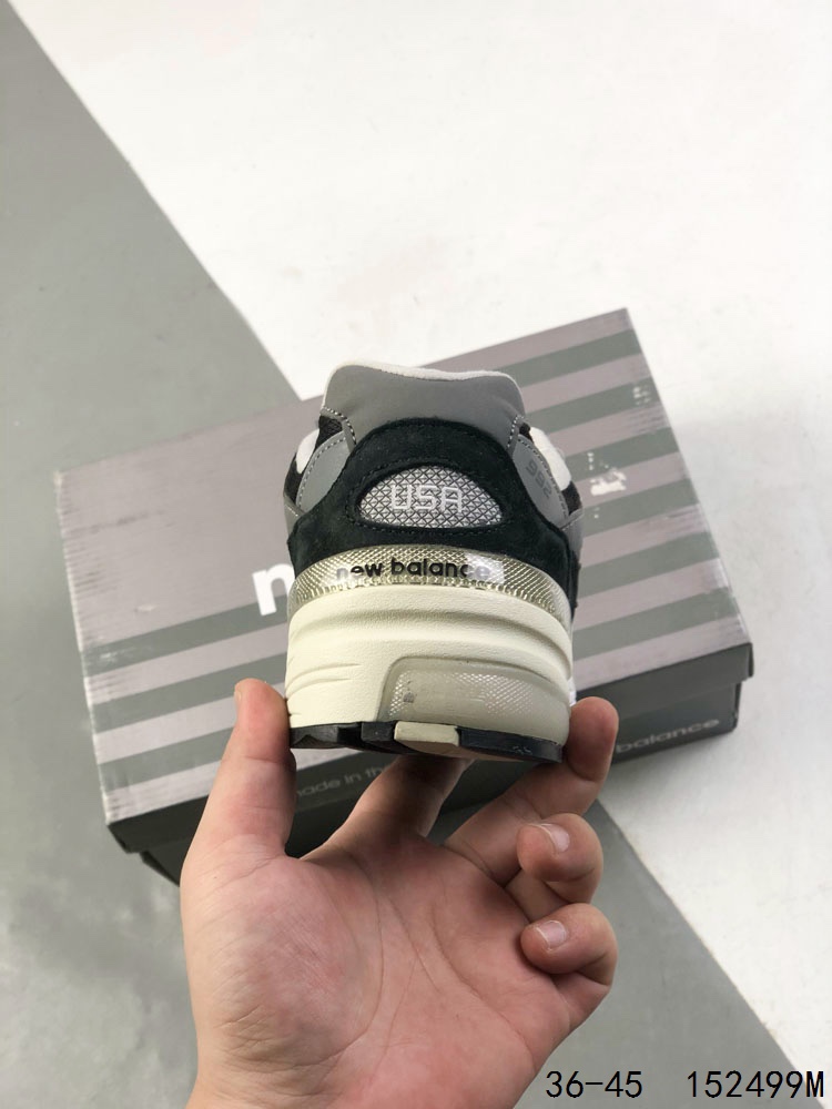 New Balance 992 Made in USA Sneakers Black/Gray