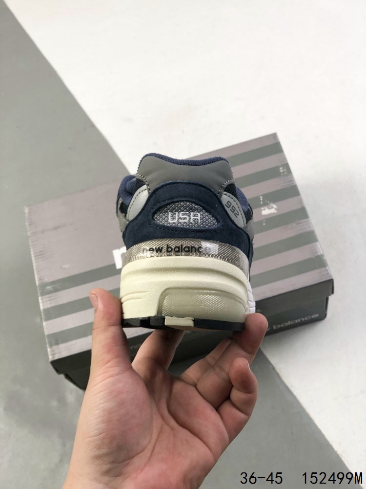New Balance 992 USA Sneaker Navy