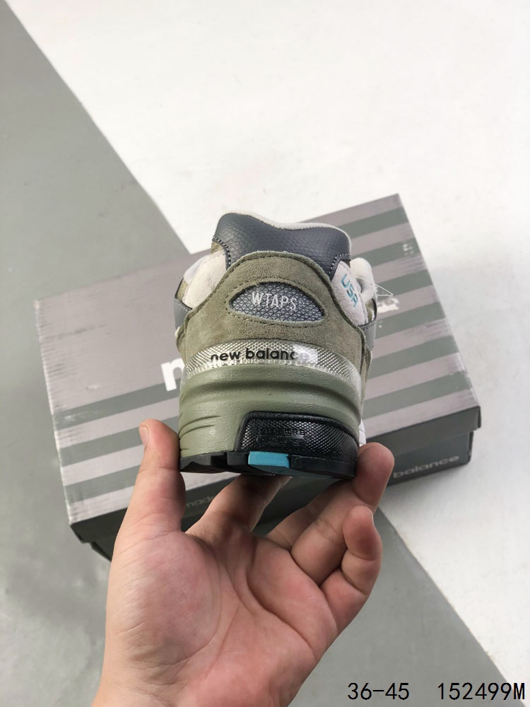 New Balance 992 Made in USA Sneakers Olive Grey