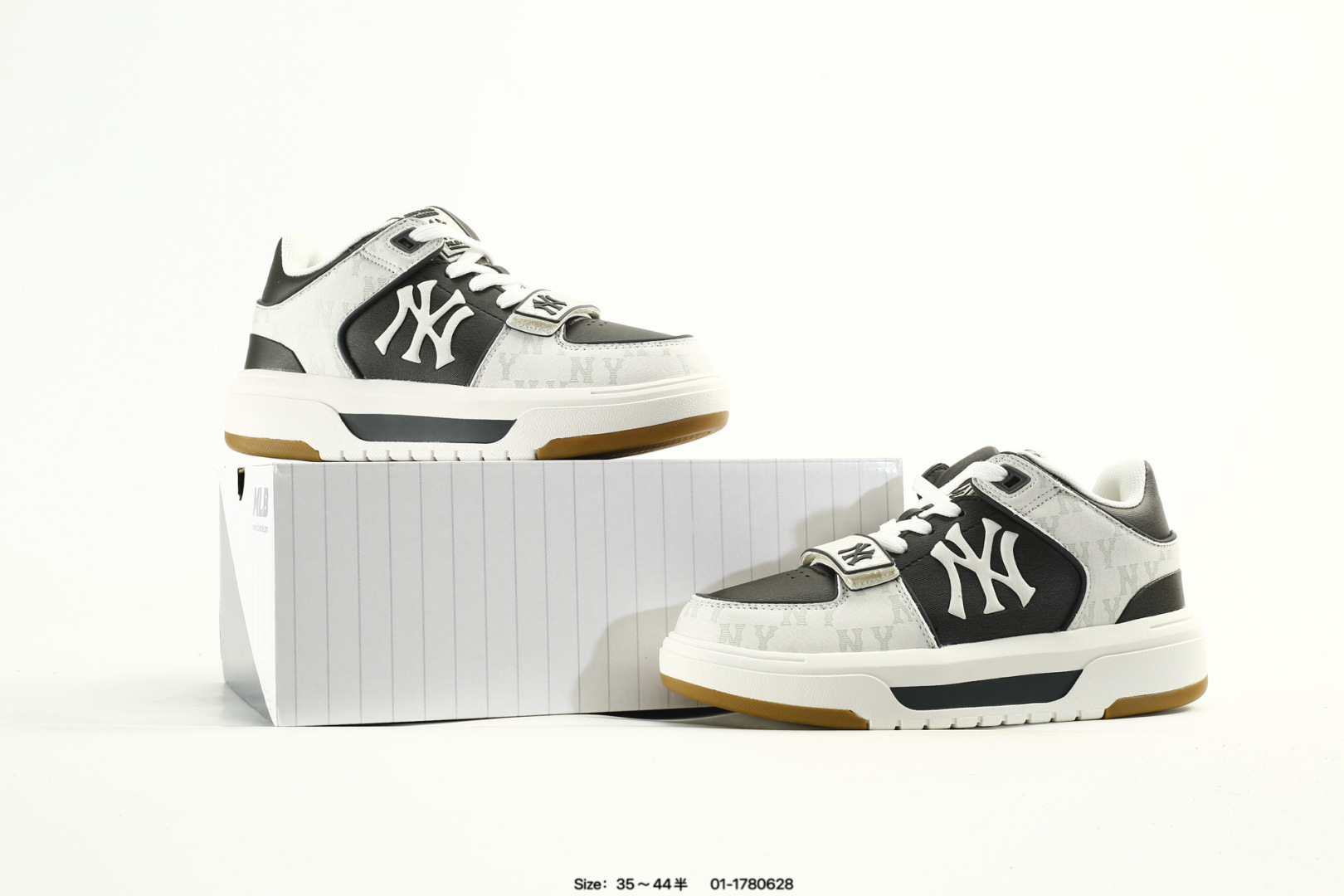 MLB Chunky Liner NY Sneakers Black/White