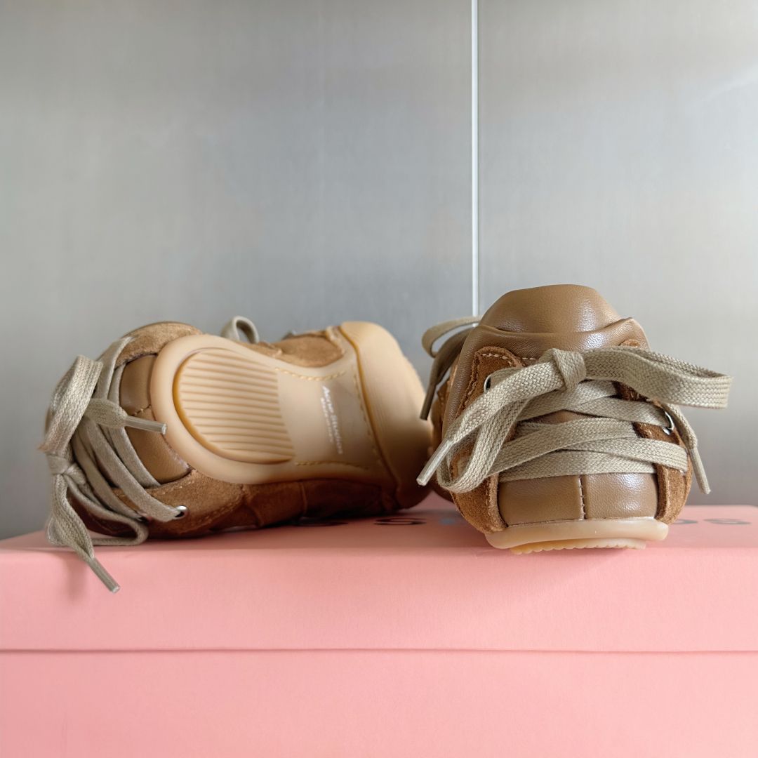 Acne Studios Lace Ballet Sneakers Brown