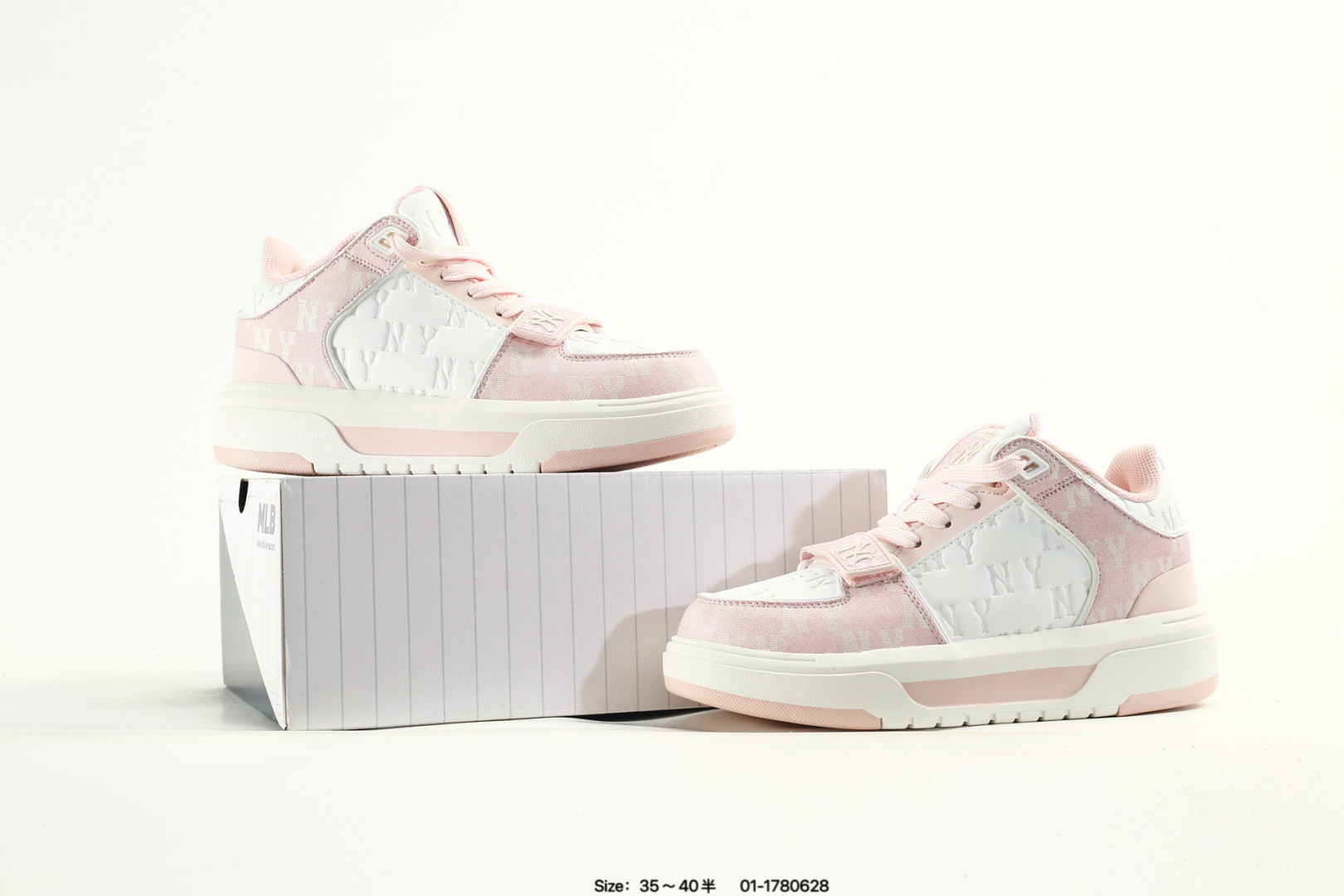 MLB Chunky Liner Low-Top Sneakers Pink