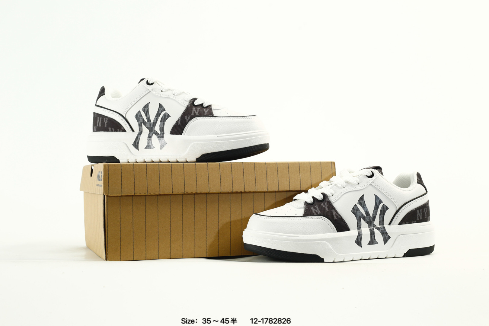 MLB Chunky Liner Sneakers Black/White