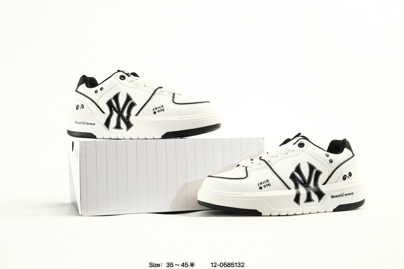 MLB Big Ball Chunky A Running Shoes White/Black