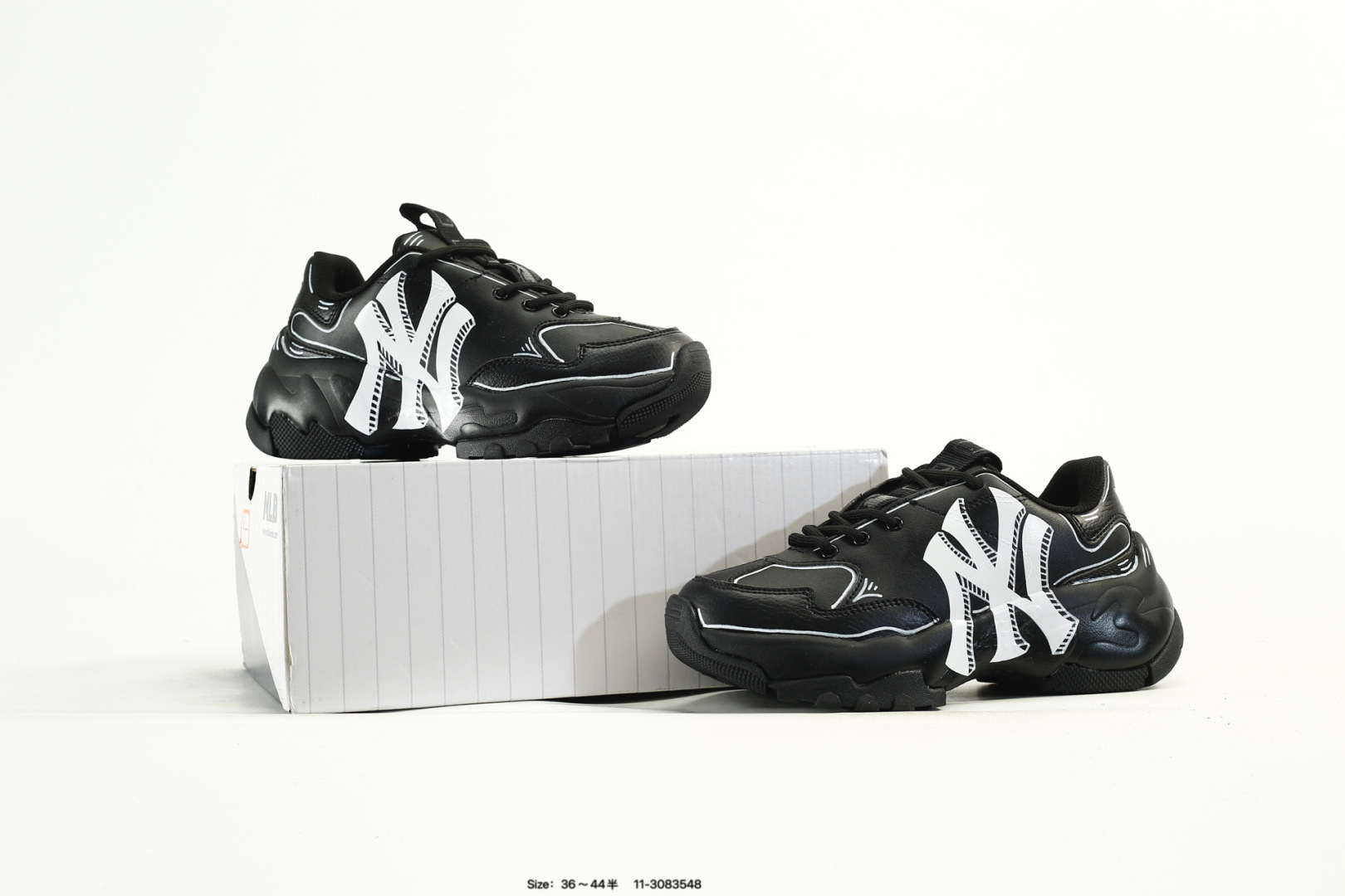 MLB Bigball Chunky Pixel Sneaker Black