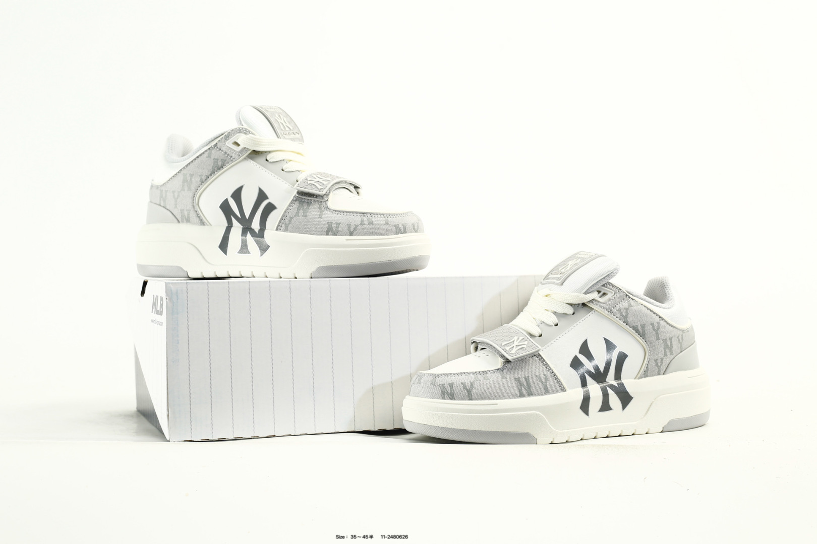 MLB Chunky Liner NY Sneakers Grey
