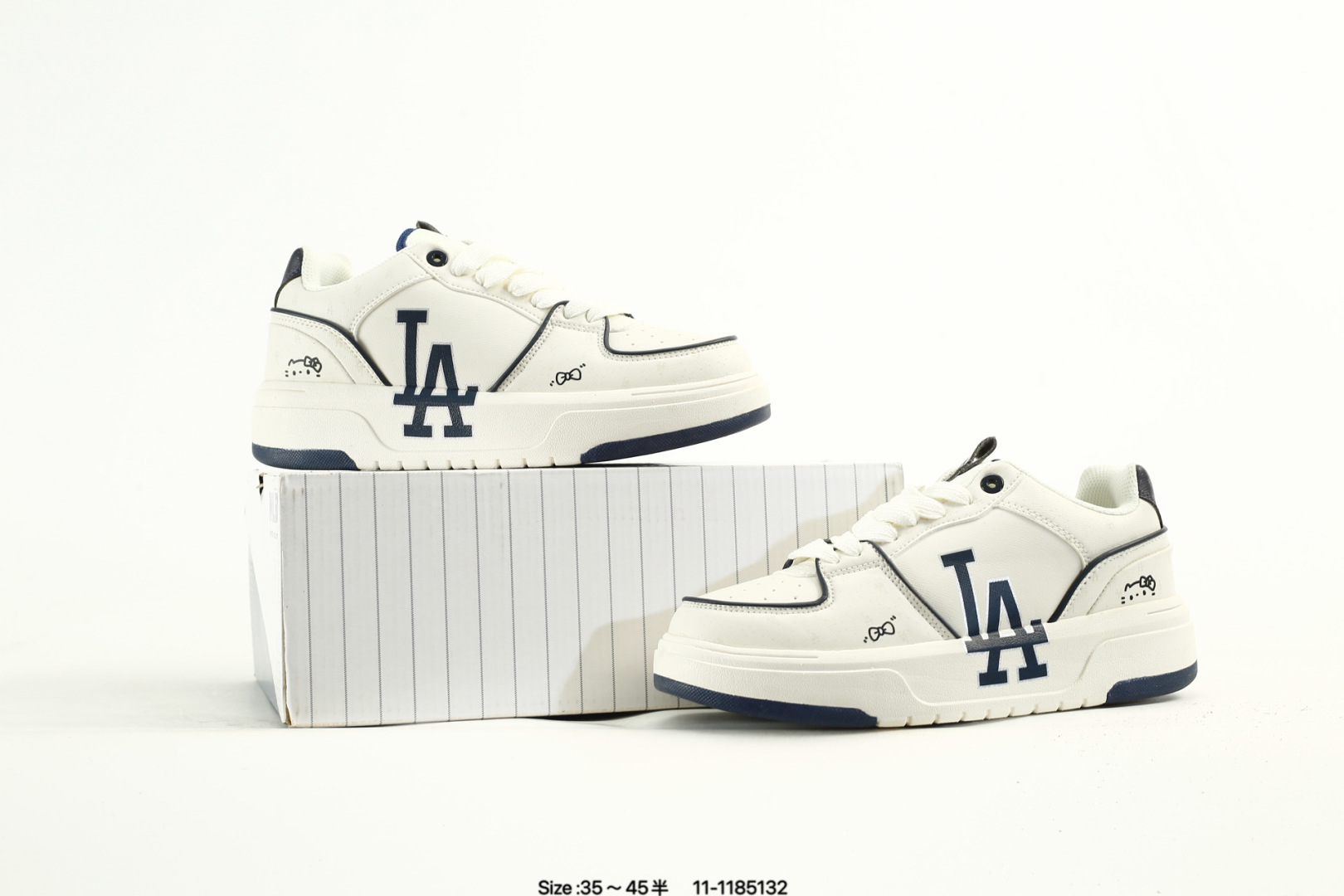 MLB Big Ball Chunky A Sneakers White/Navy