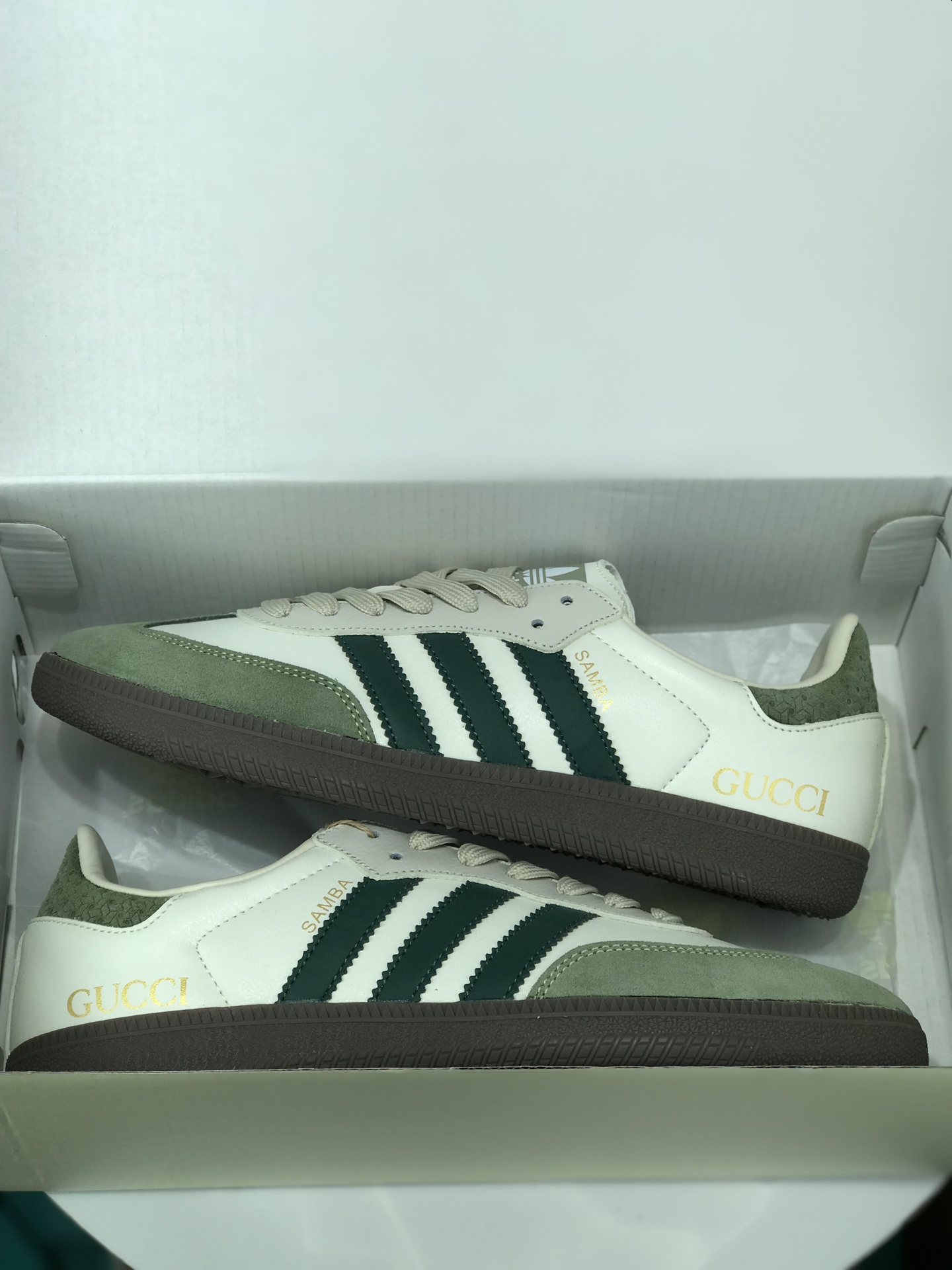 Adidas Samba OG DIY Sneaker White/Green