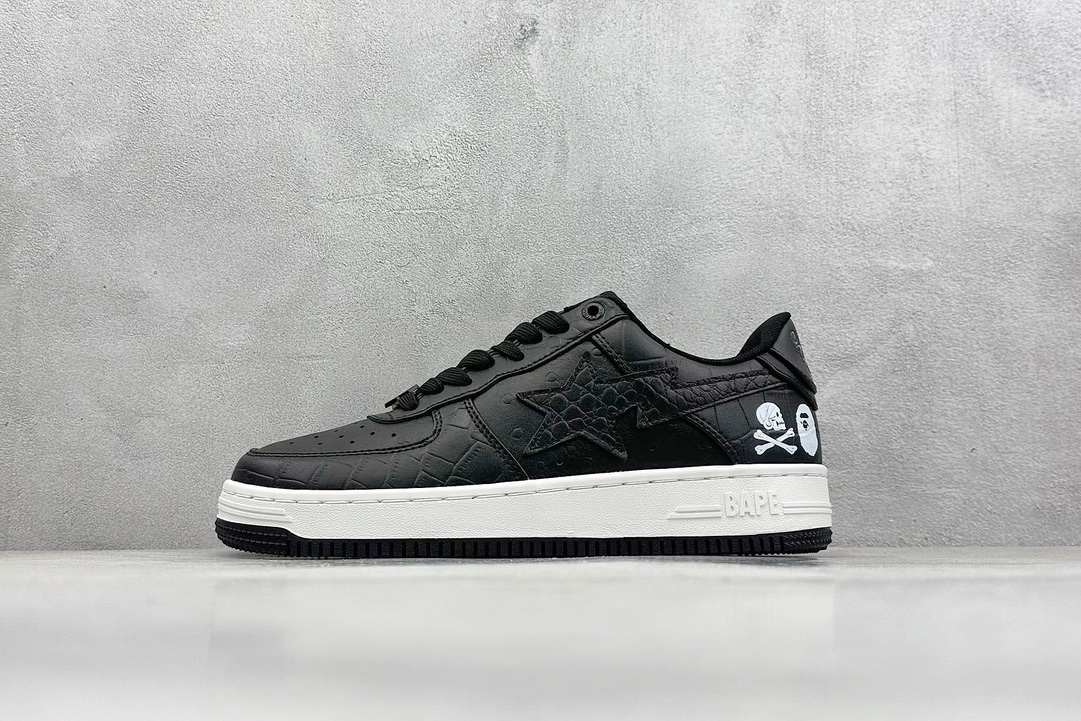 A Bathing Ape BAPE STA Low Sneakers Black