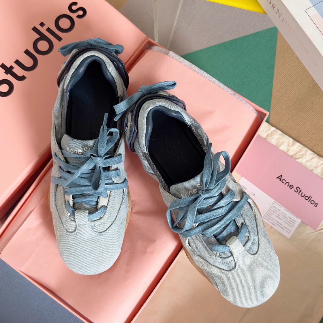 Acne Studios Denim Ballet Sneaker Blue