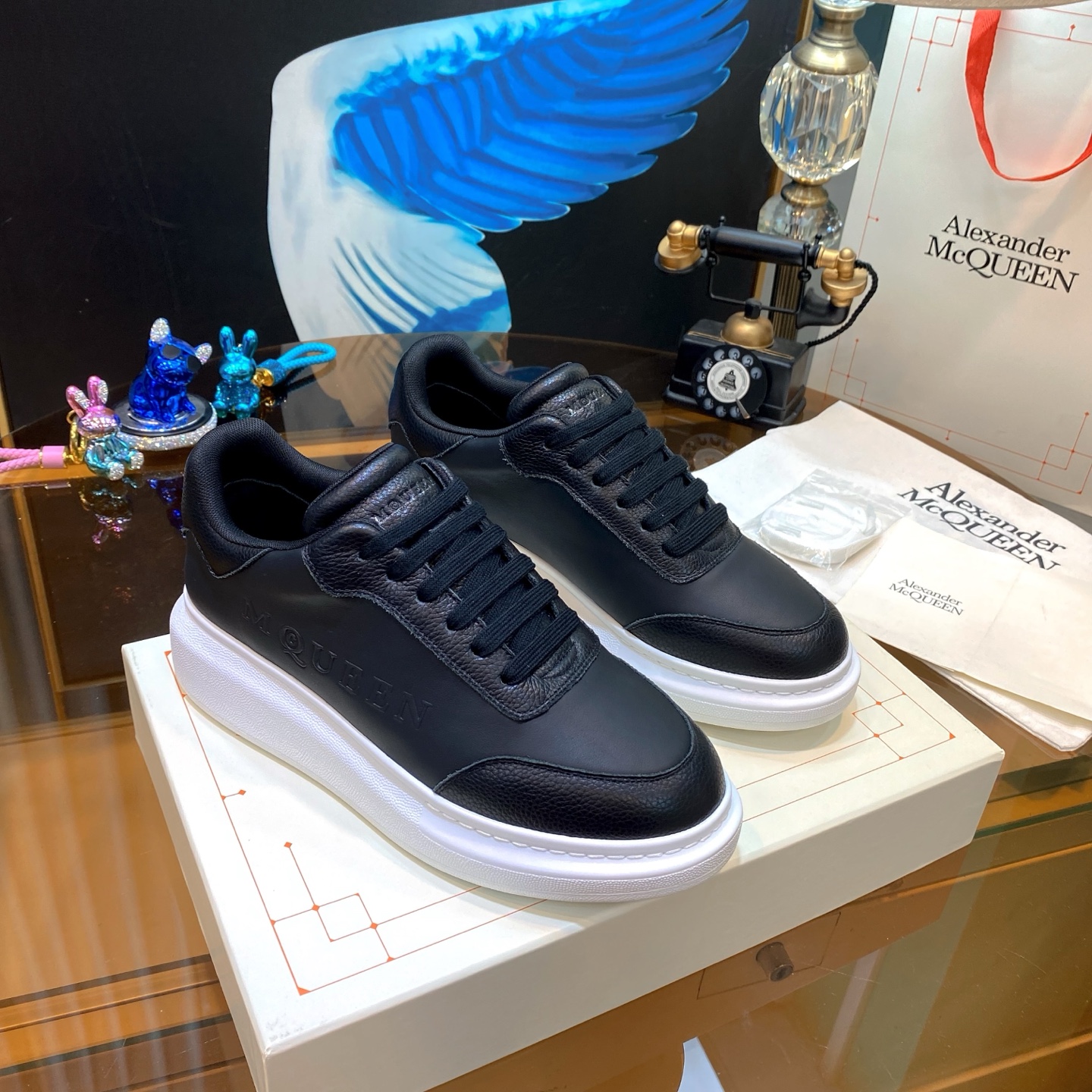 Alexander McQueen Platform Sneakers Black