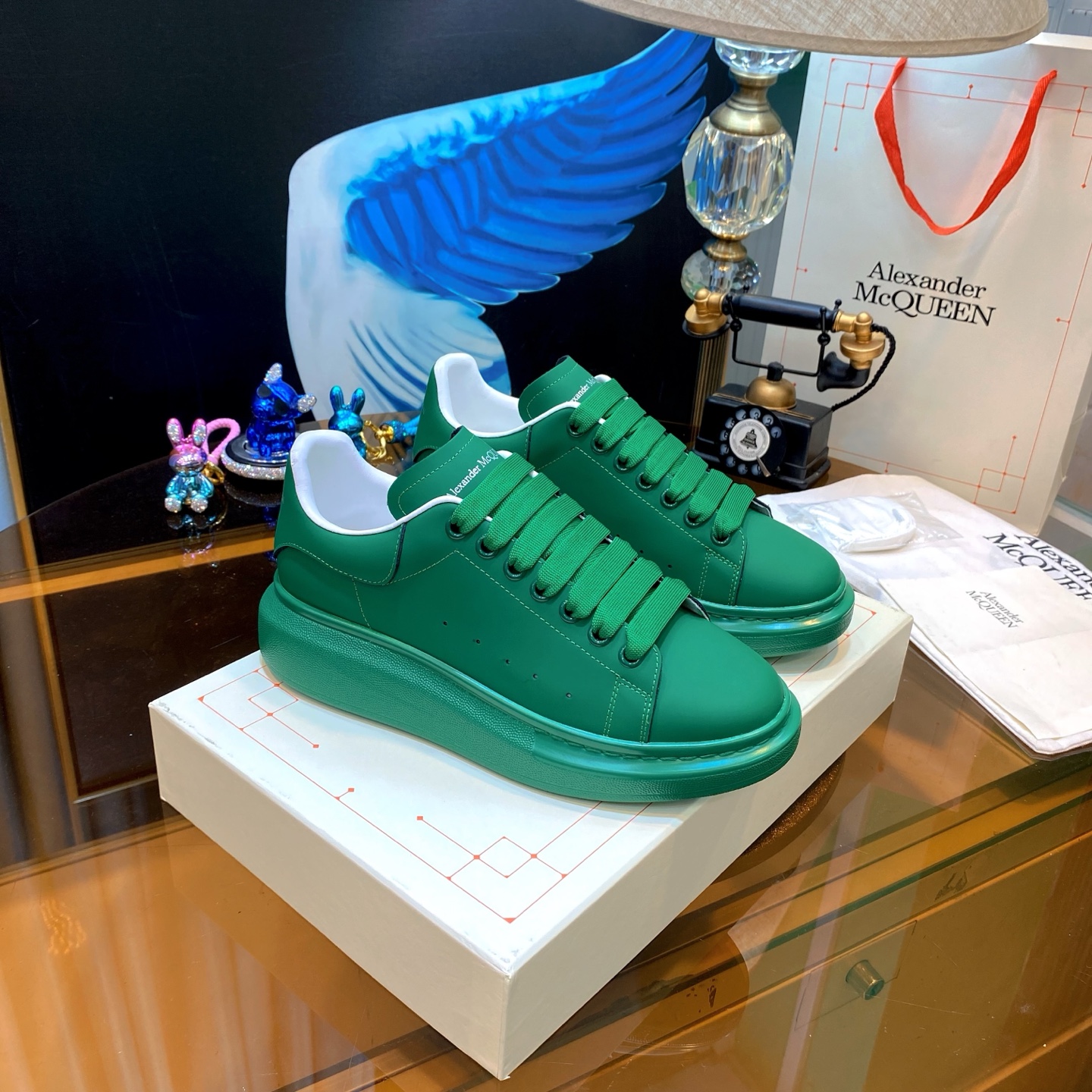 Alexander McQueen Oversized Sneaker Green