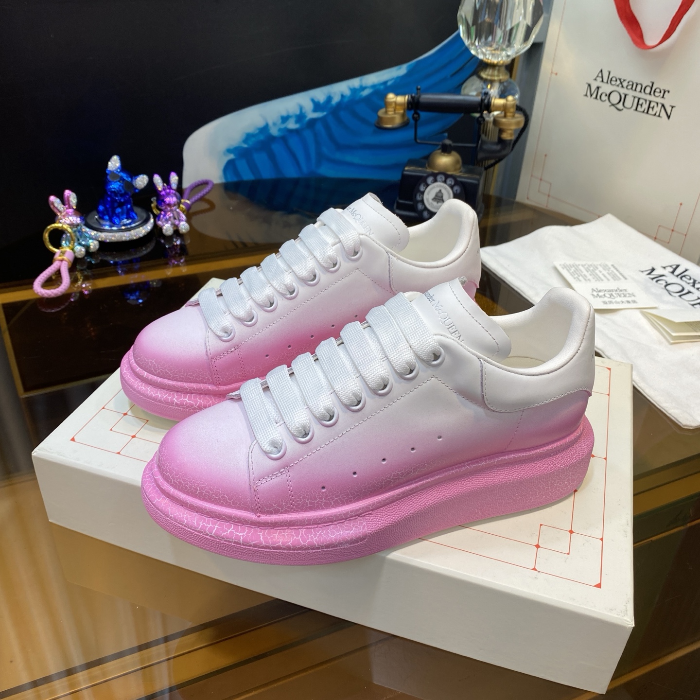 Alexander McQueen Oversized Sneaker Pink