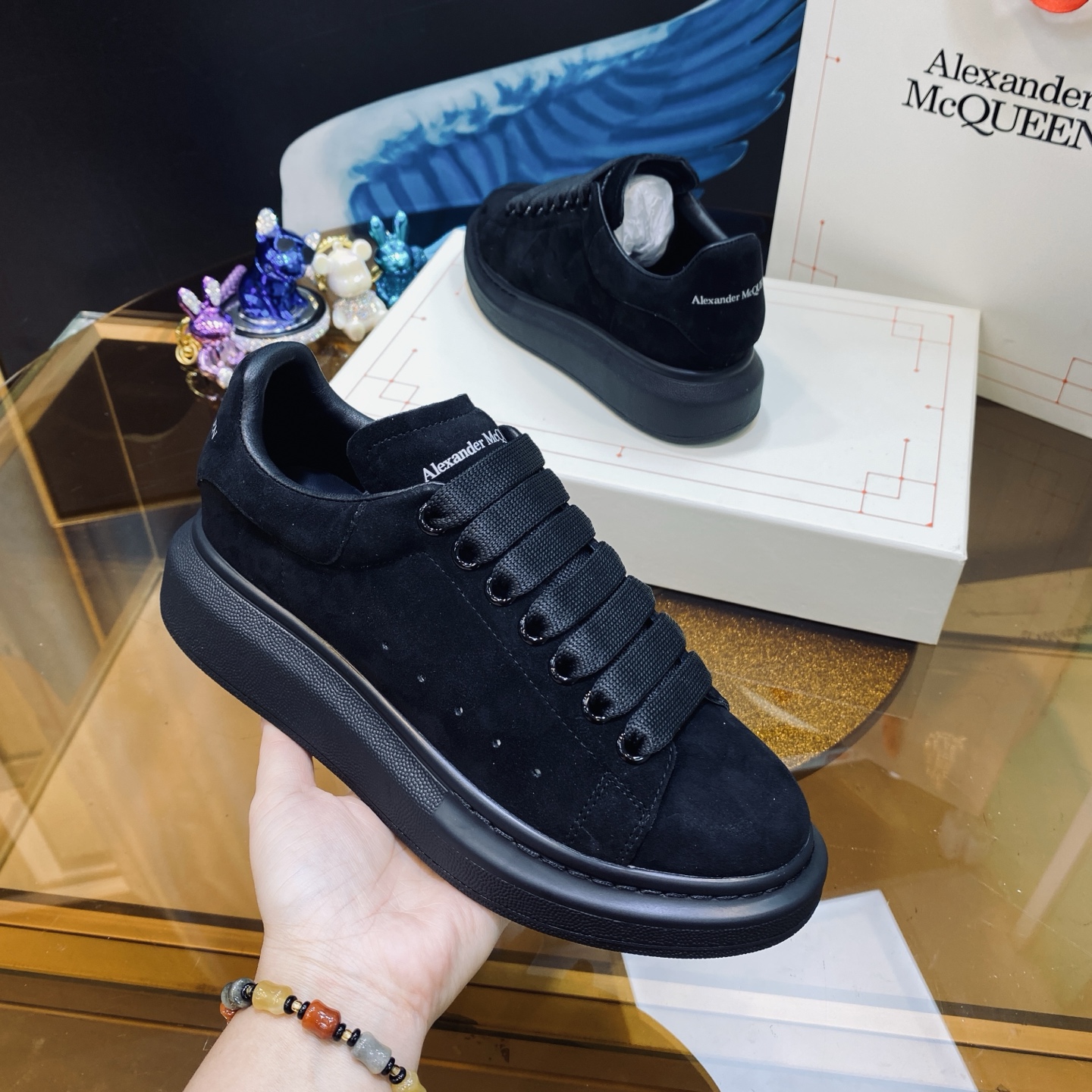 Alexander McQueen Oversized Sneaker Black