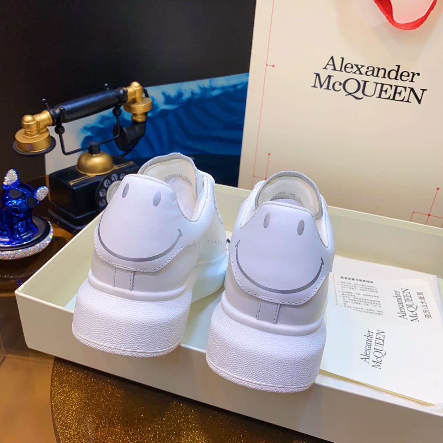 Alexander McQueen Smile Sneaker White