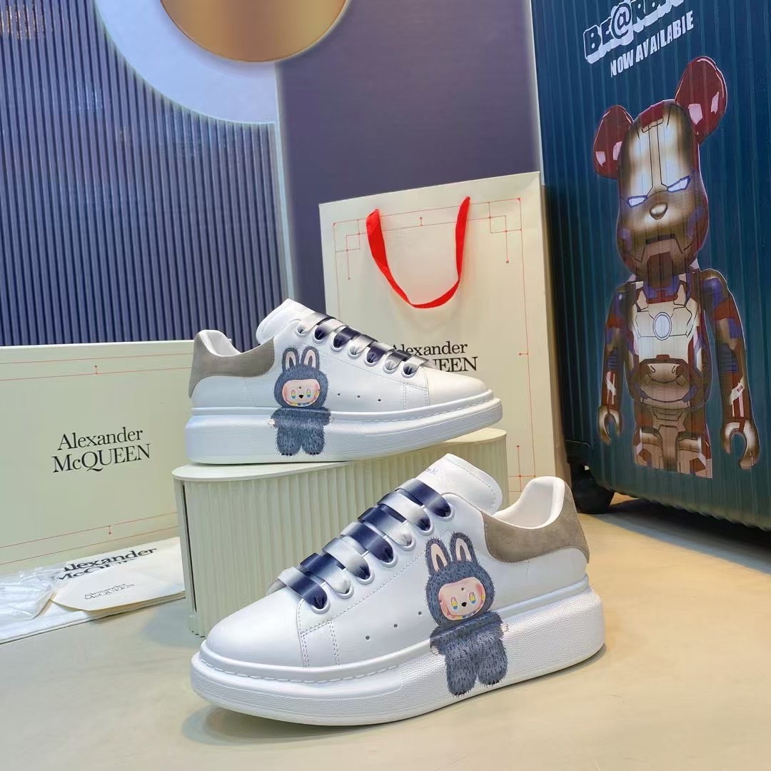 Alexander McQueen Pop Mart Sneakers White/Grey