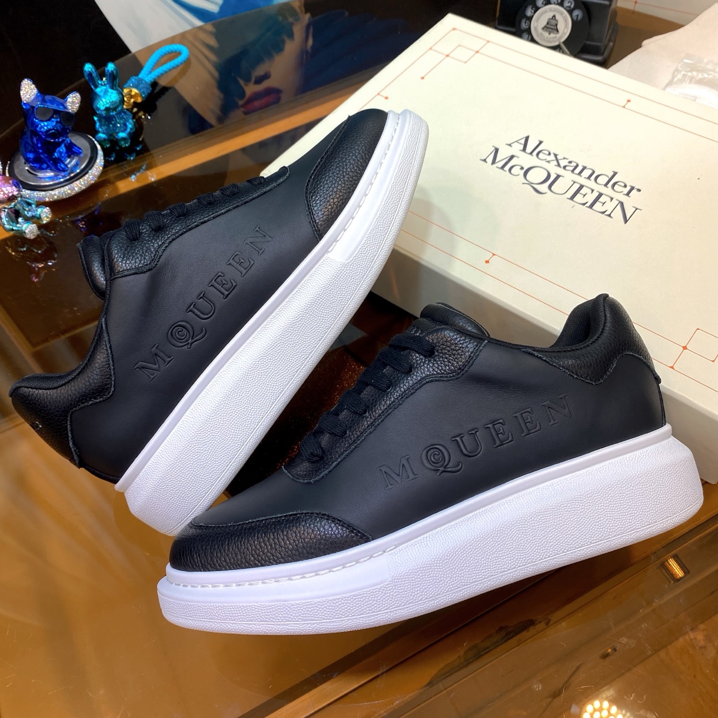 Alexander McQueen Platform Sneakers Black