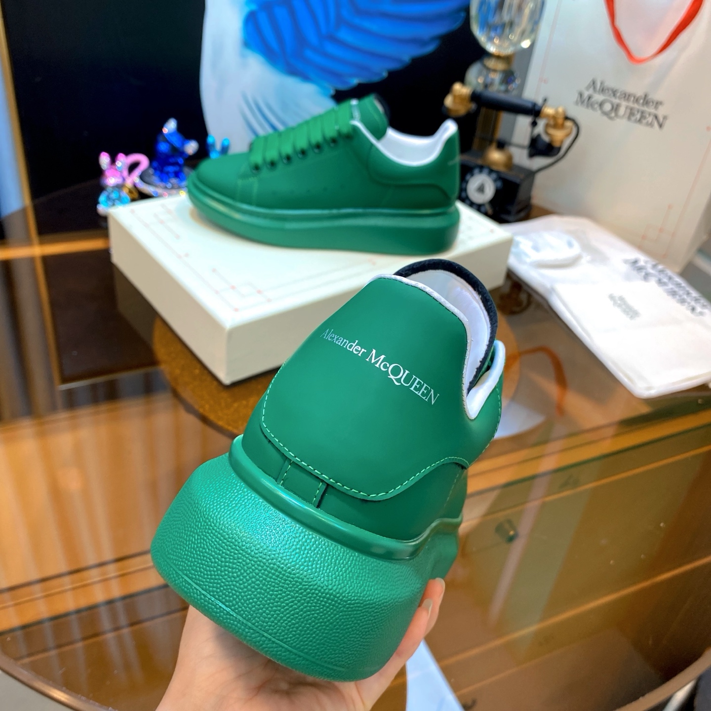 Alexander McQueen Oversized Sneaker Green
