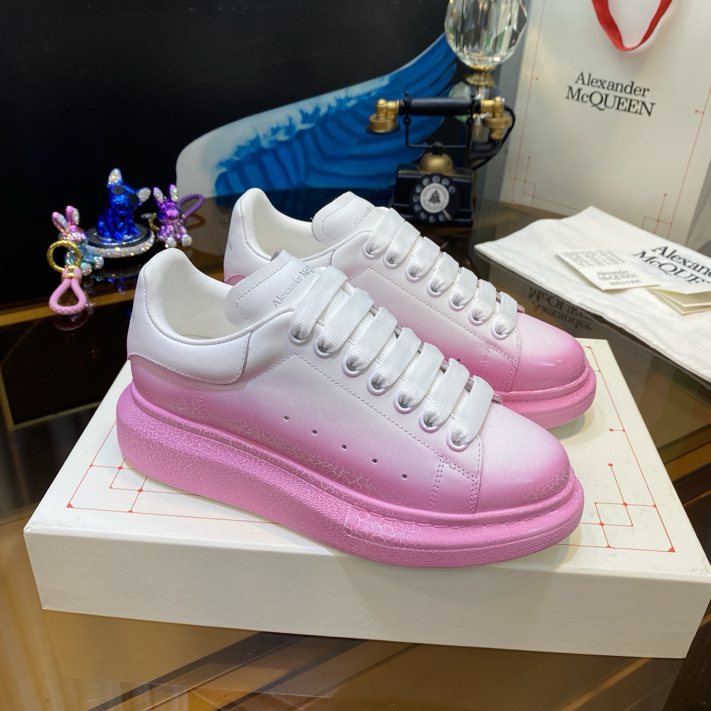 Alexander McQueen Oversized Sneaker Pink