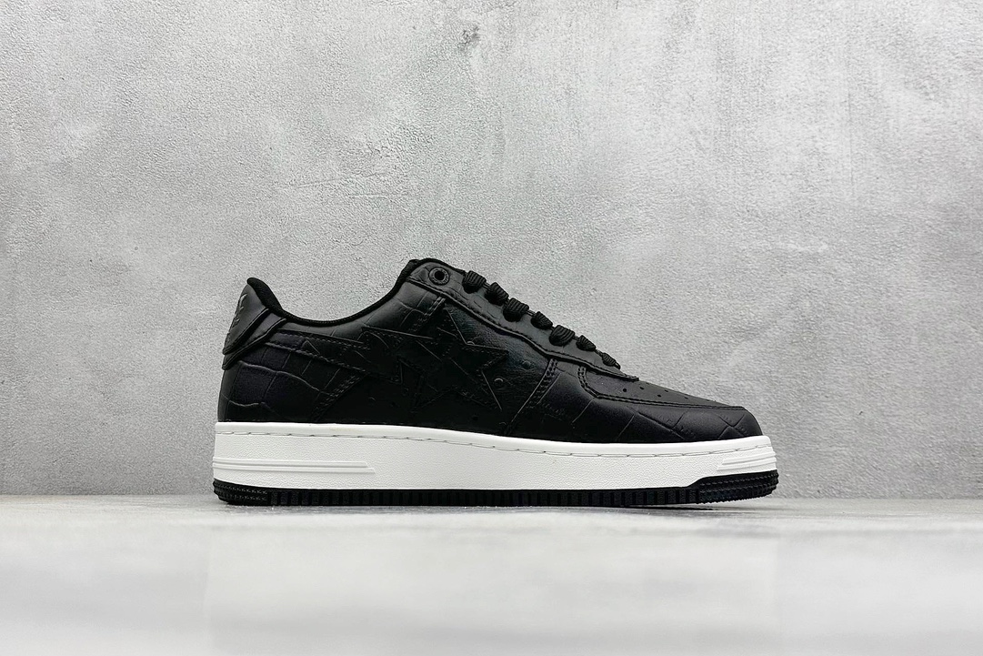 BAPE STA Low Street Sneakers Black